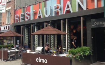 The exterior of Elmo, a Chelsea restaurant popular in the queer community is set to close after 25 years.