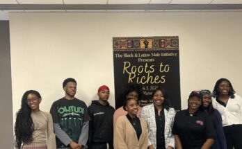 Brooklyn College Business Owners celebrating "Roots to Riches" with the Black & Latino Male Initiative.