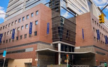 A shot of Baruch College, where major changes to their emailing system has gotten off the ground poorly.