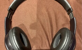 A pair of Beats headphones. Javonn Isler’s parents use these to listen to music, as even though they cannot hear the music, they can feel the vibrations.