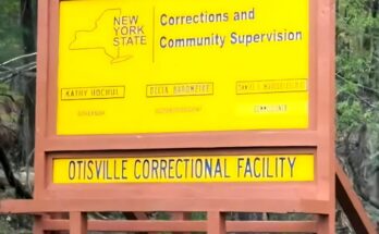 Outside Otisville Correctional Facility