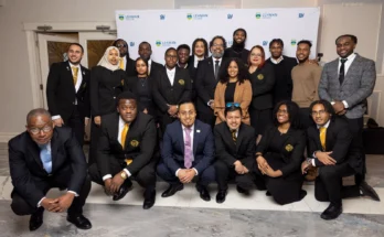 Members of the Urban Male Leadership Program attend the 10th Annual Awards & Scholarship Brunch.