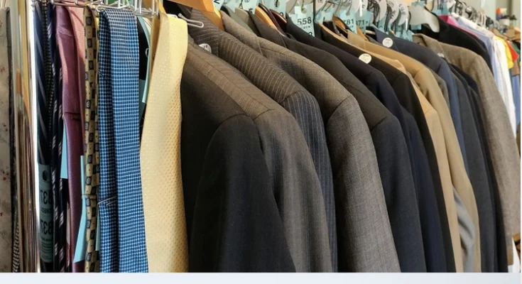 The Lightning Career Closet, where students can grab professional attire if they need.