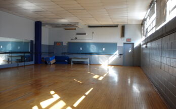 Room 313 in Fitzgerald Gymnasium, the studio where some student clubs had trouble accessing.